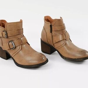 Bryanna Strappy Heeled Ankle Boot